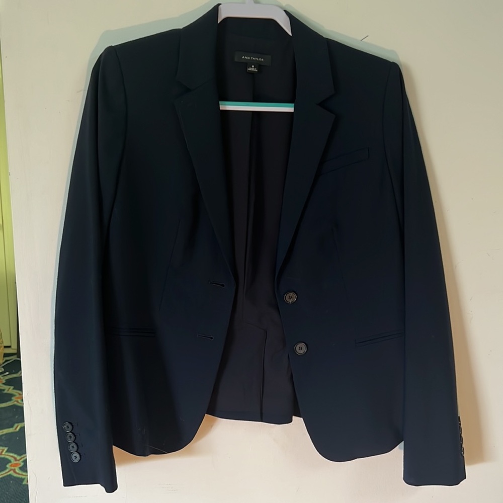 Navy Ann Taylor Blazer